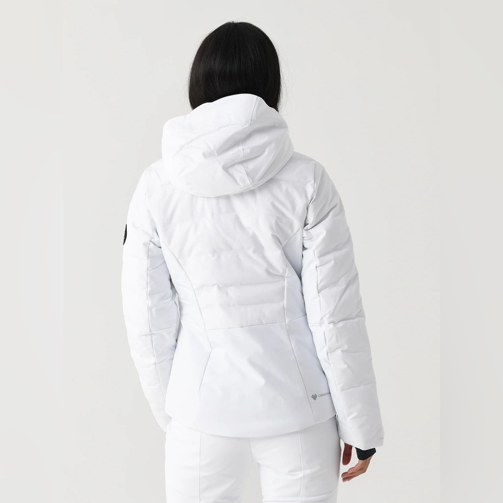 NWTs Obermeyer Cosima Down Ski Jacket. White. Sz. 12 - Picture 14 of 16